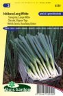 Stengelui, Allium fistulosum Ishikura lange witte Sluis Garden